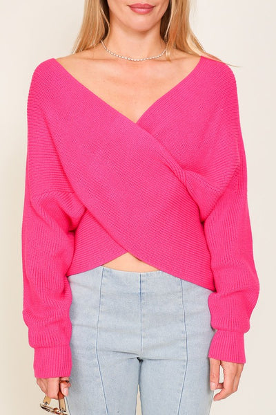 Veronica Criss Cross Sweater