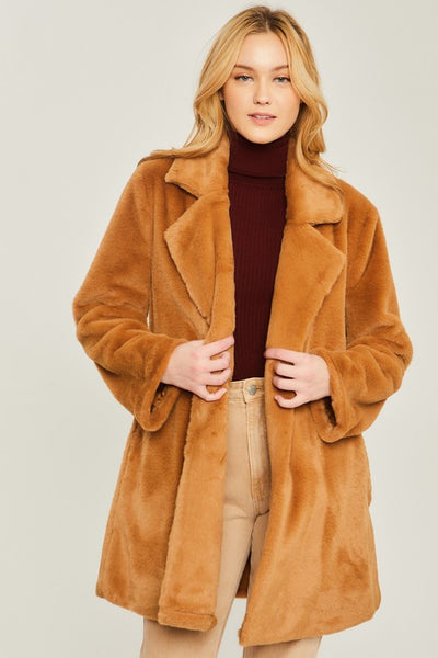 Carmela Teddy Collar Coat