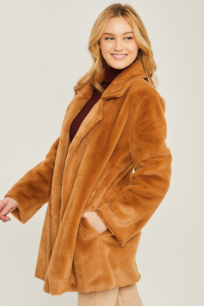 Carmela Teddy Collar Coat