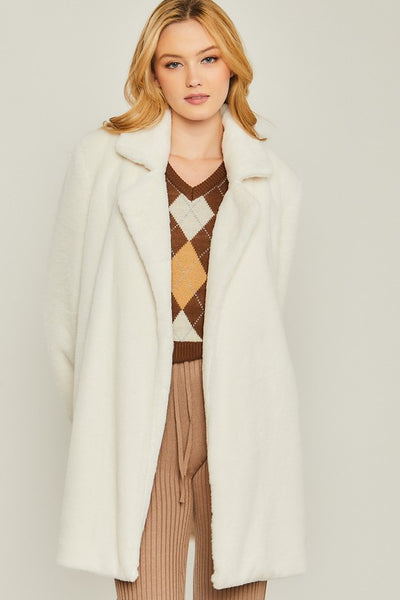 Carmela Teddy Collar Coat