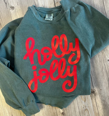 Holly Jolly Crewneck Sweatshirt