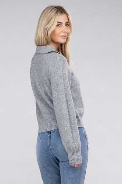 Zephyr Half Zip Sweater