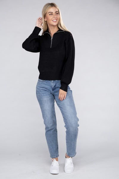 Zephyr Half Zip Sweater