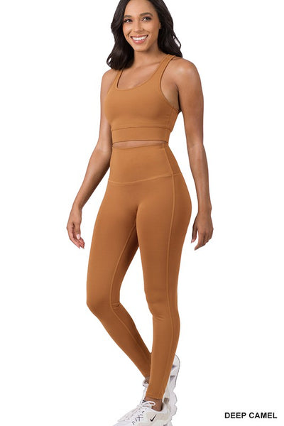 Valeria Racerback Tank and Legging Set