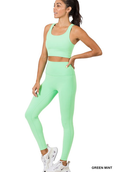 Valeria Racerback Tank and Legging Set