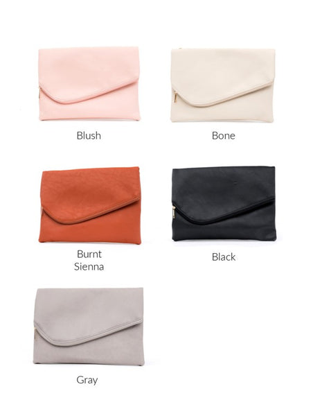 Out on the Town Foldover Envelope Clutch Bag