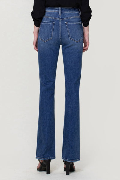 Skinny Bitch High Rise Slim Bootcut Jeans by Vervet