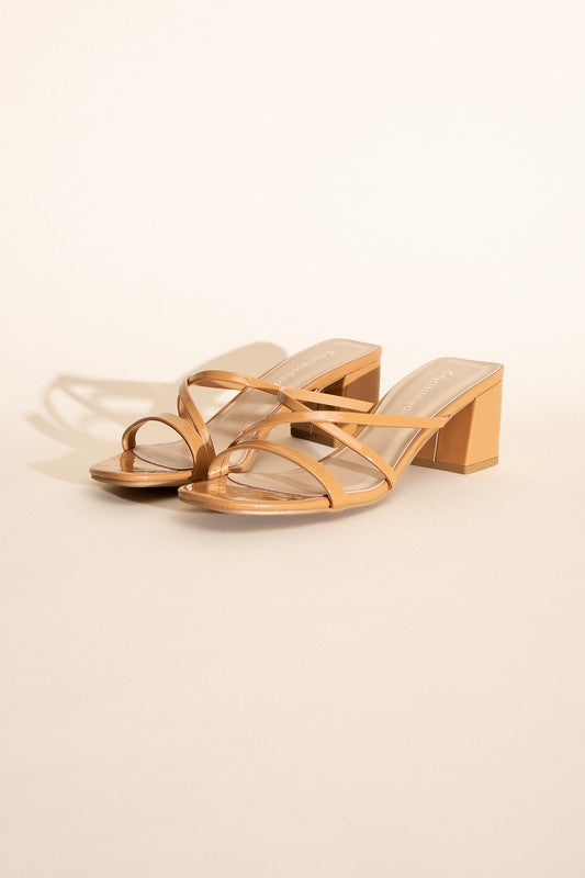 Selena Mule Sandal Heels