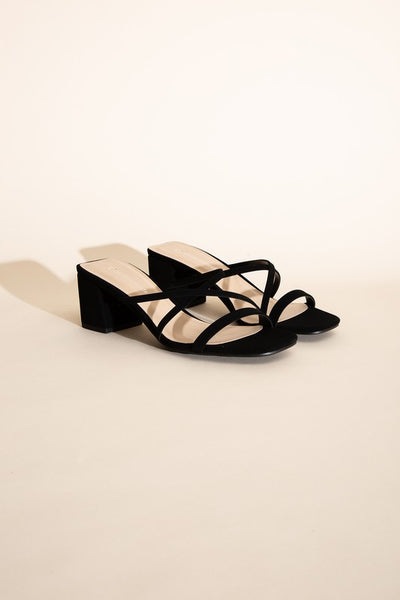 Selena Mule Sandal Heels