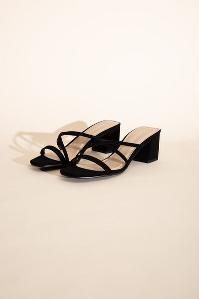 Selena Mule Sandal Heels