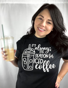 Iced Coffee Season T-Shirt